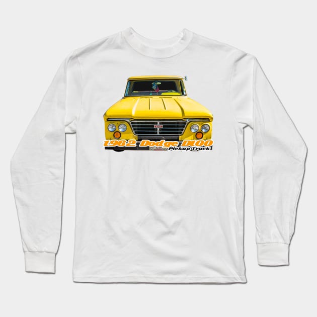 1962 Dodge D100 Pickup Truck Long Sleeve T-Shirt by Gestalt Imagery